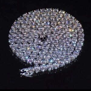 5mm tennis 16 inch necklace